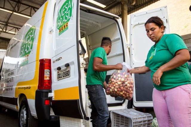 Mesa Brasil distribuiu 5,4 mil toneladas de alimentos