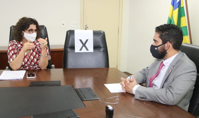 Vice Governador e Secretária da SEMAD