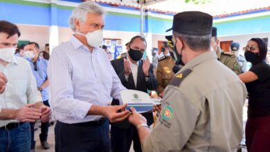 Caiado ao inaugurar Central de Flagrantes e Pronto Atendimento, em Itaberaí